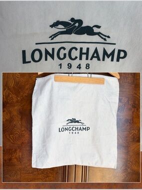 Authentic Longchamp Drawstring Dust Bag